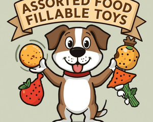 Assorted Food Fillable Toys - Dogtraining101 Retail Dog Super Store