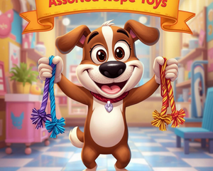 Assorted Rope Toys - Dogtraining101 Retail Dog Super Store