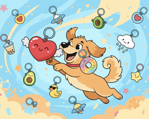 Dog Novelty Key Rings - Dogtraining101 Retail Dog Super Store