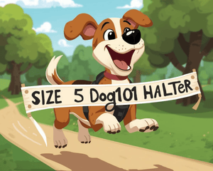 Size 5 Dog101 Halter - Dogtraining101 Retail Dog Super Store
