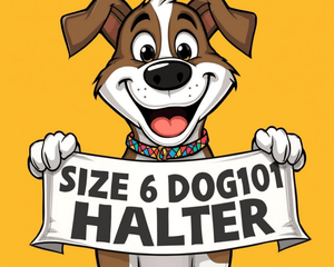 Size 6 Dog101 Halter - Dogtraining101 Retail Dog Super Store