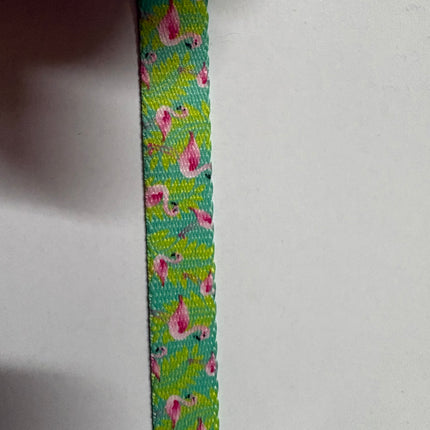 Dogtraining101 Retail Dog Super Store Webbing - Flamingo - 15mm