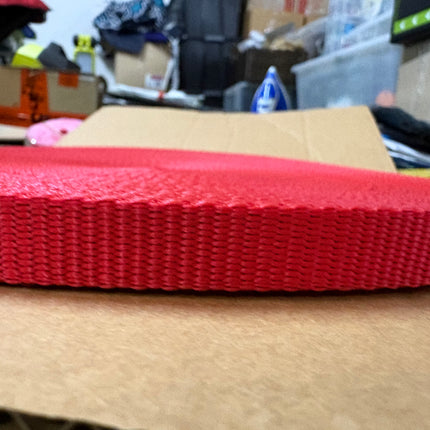 Dogtraining101 Retail Dog Super Store Webbing - Red - 15mm