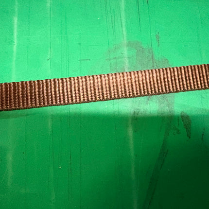 Dogtraining101 Retail Dog Super Store Webbing - Brown - 15mm