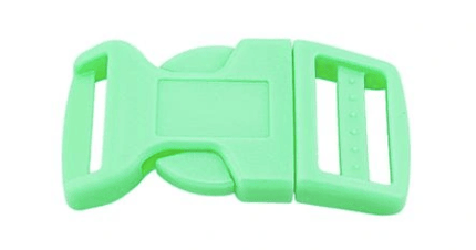 Dogtraining101 Retail Dog Super Store Plastic Side Release Buckle 25 mm, Green
