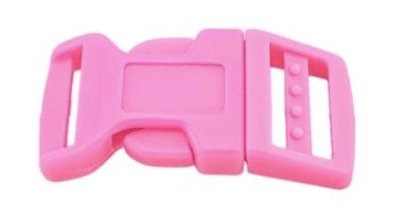 Dogtraining101 Retail Dog Super Store Plastic Side Release Buckle 25 mm, Pink