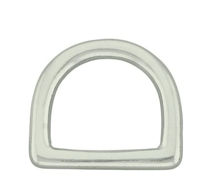 Dogtraining101 Retail Dog Super Store D ring – Chrome-Plated Brass 20mm