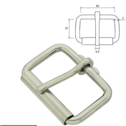 Dogtraining101 Retail Dog Super Store Heavy duty Roller buckle 54mm