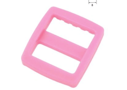 Dogtraining101 Retail Dog Super Store Plastic Tri-Glide 25 mm, Pink