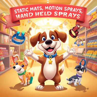(6) Static Mats, Motion Sprays, Handheld Sprays
