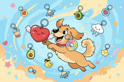 (9) Novelty Keyring Range