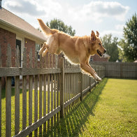 Fence Jumping Dogs