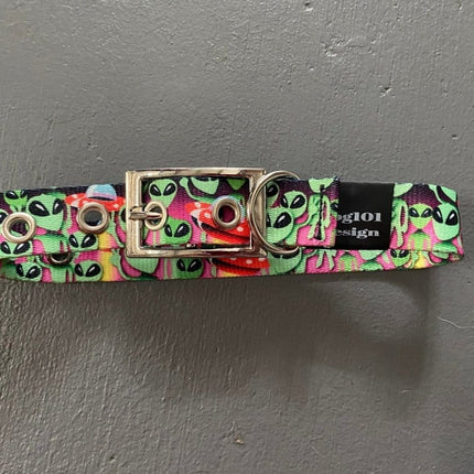 Dogtraining101 Aliens Buckle Collar