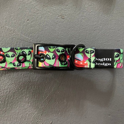 Dogtraining101 Aliens Buckle Collar