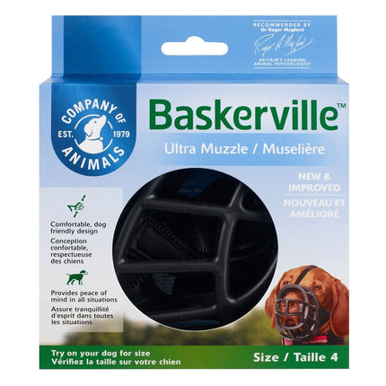 Baskerville Size 4 Baskerville Muzzle