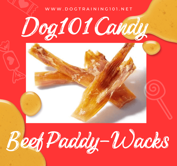 Dogtraining101 Beef Paddy Wacks