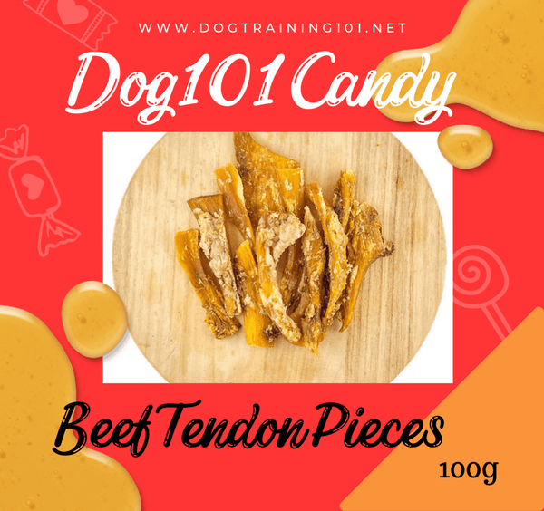 Dogtraining101 Beef Tendon Pieces 100g