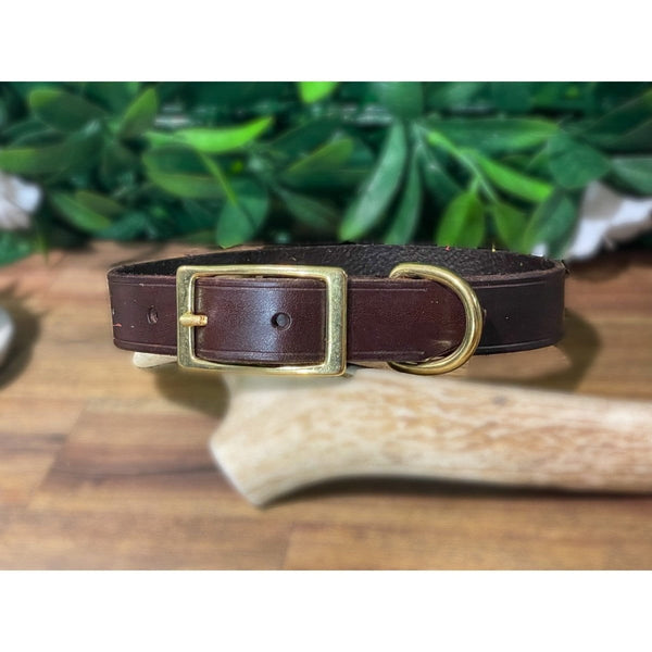 Dogtraining101 Brown Natural Leather - Small Dog and Puppy