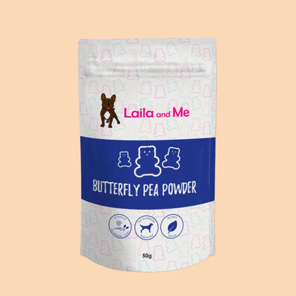 Laila and Me Butterfly Pea Powder for dogs - 50g