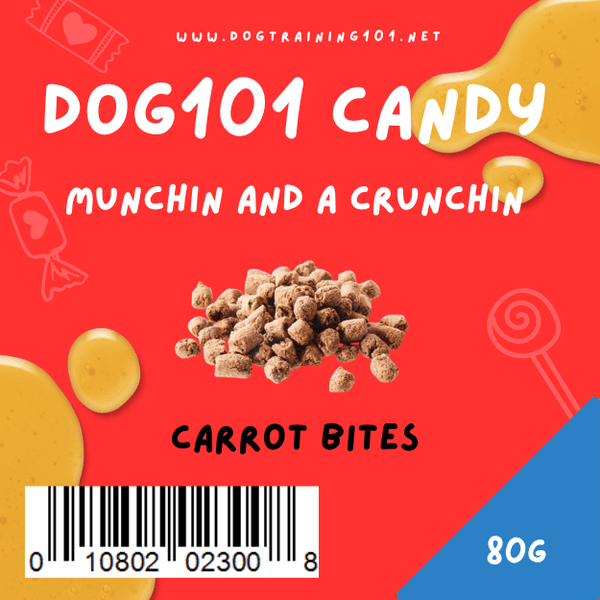 Dogtraining101 80g Carrot Bites