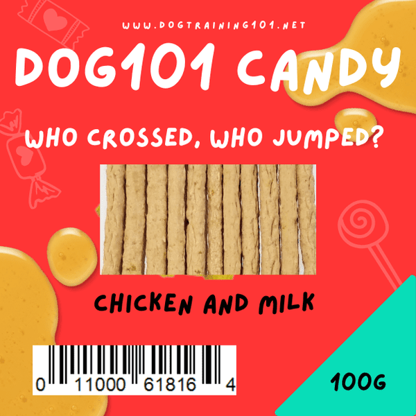 Dogtraining101 Retail Super Store 100g Chicken and Milk Sticks