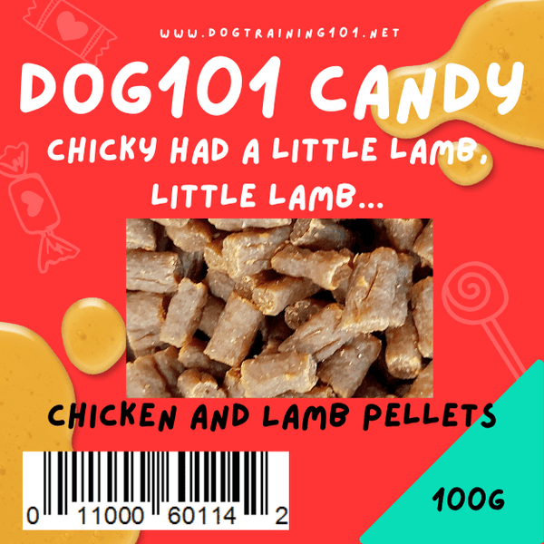 Dogtraining101 100g Chicken & Lamb Pellets