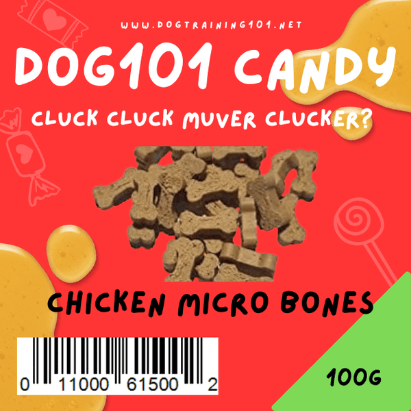 Dogtraining101 100g Chicken Micro Bones Training Treats 100g