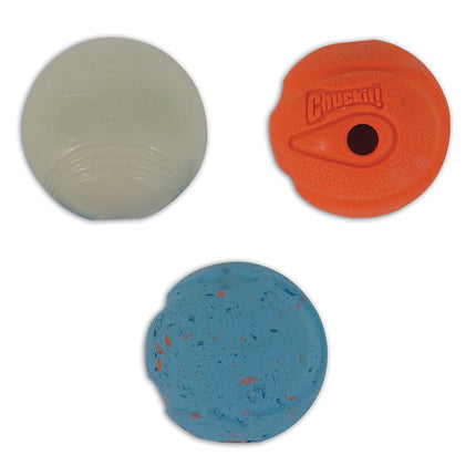 Chuckit Chuckit! FETCH MEDLEY BALLS GEN1 Medium 3pk