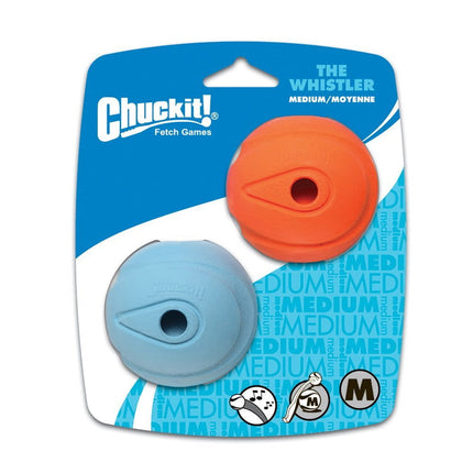 Chuckit Chuckit! WHISTLER BALL Medium - 2pk