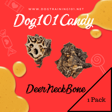 Dogtraining101 Deer Neck Bone 1pack