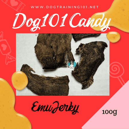 Dogtraining101 Jerky / Emu Emu Jerky 100g