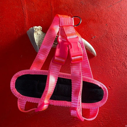Dogtraining101 Retail Super Store Fluro Pink - Pink Clip Harness (Large)