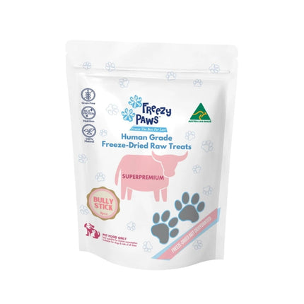 Freezy Paws FREEZY PAWS - freeze dried bully stick - thin - 8pk