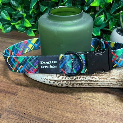 Dogtraining101 Geometric Metal Clip Collar
