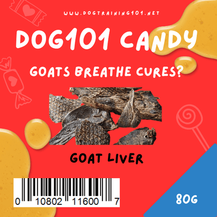 Dogtraining101 80g Goat Liver