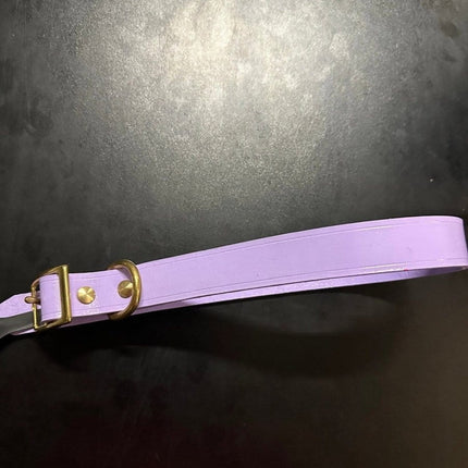 Dogtraining101 Puppy Hand Painted Leather -  Lilac