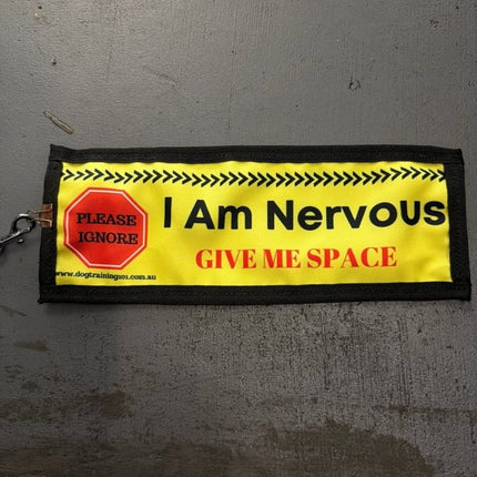 Dogtraining101 I am Nervous - Leash Banner