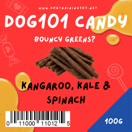 Dogtraining101 Retail Super Store Kangaroo Kale& Spinach Sticks