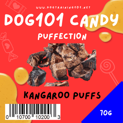 Dogtraining101 70g Kangaroo Puffs