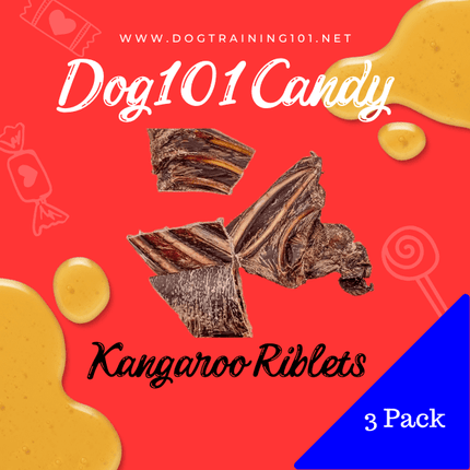 Dogtraining101 Kangaroo Kangaroo Riblet 3pack