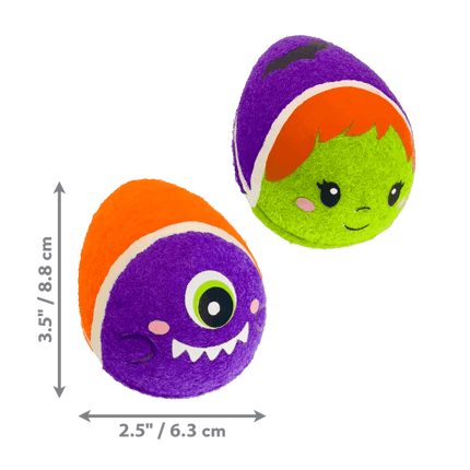 Kong Kong Halloween AirDog® Squeaker Egg 2-pk Md