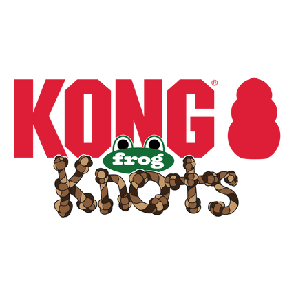 Kong KONG Knots Frog Lg/XL