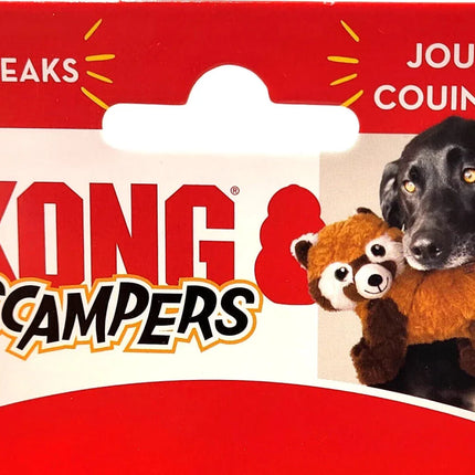 Kong KONG Scampers Lemur Medium Plush Low Tone Squeaker Dog Toy