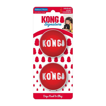 Kong KONG Signature Balls - 2-pk - Assorted sizes