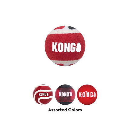 Kong KONG® Signature Balls 4-pk Assorted Md