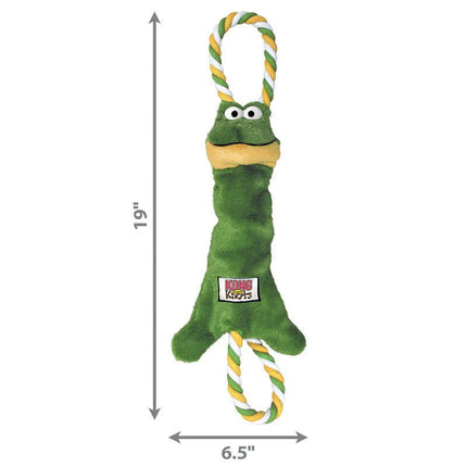 Kong KONG® Tugger Knots Frog Md