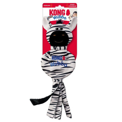Kong KONG® Wubba No Stuff Zebra Lg
