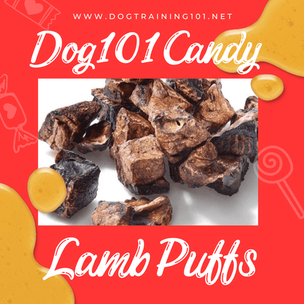 Dogtraining101 Treats Lamb Puffs