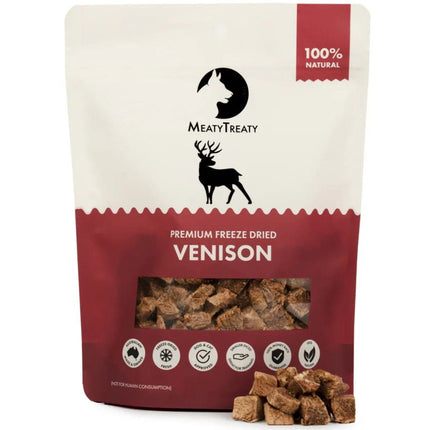 MEATY TREATY MEATY TREATY FREEZE DRIED VENISON 70G