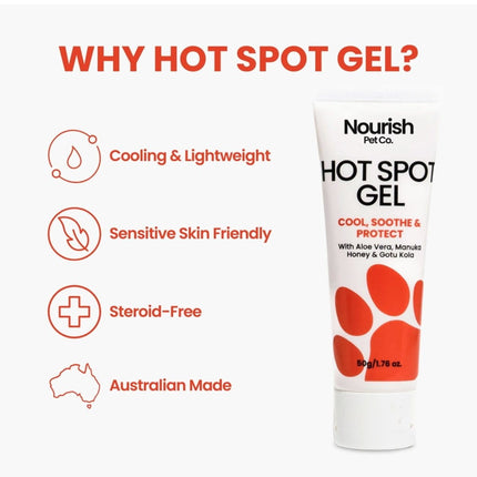 Nourish Pet Company NOURISH PET CO HOT SPOT GEL